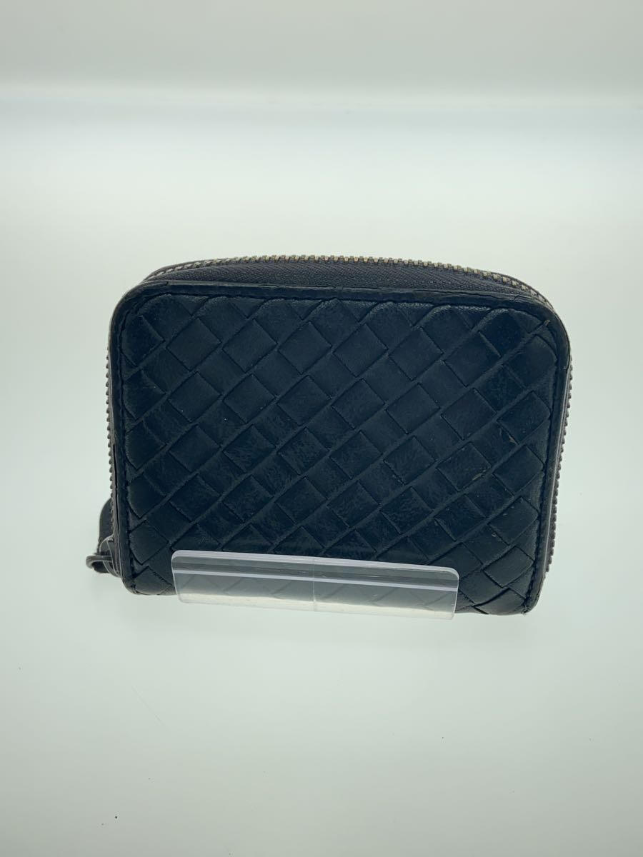 【中古】BOTTEGA VENETA◆財布/レザー/BL