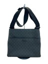 【中古】GUCCI◆ショルダーバッグ_GGプラス/PVC/BLK【バッグ】