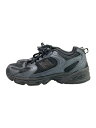 【中古】NEW BALANCE◆MR530/ブラック/27.5cm/BLK【シューズ】