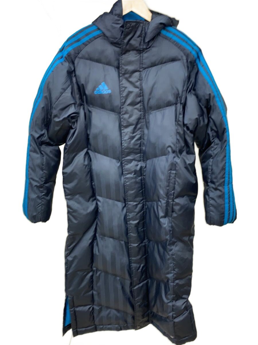 【中古】adidas◆ベンチコート/SHADOW ロング パデッドコート/M/BLK/CD1148【スポーツ】