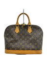 【中古】LOUIS VUITTON◆アルマ_モノグラム・キャンバス_BRW/PVC/BRW【バッグ】