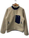 【中古】patagonia◆フリースジャケット/M/ポリエステル/BEG/STY23056FA19【メンズウェア】