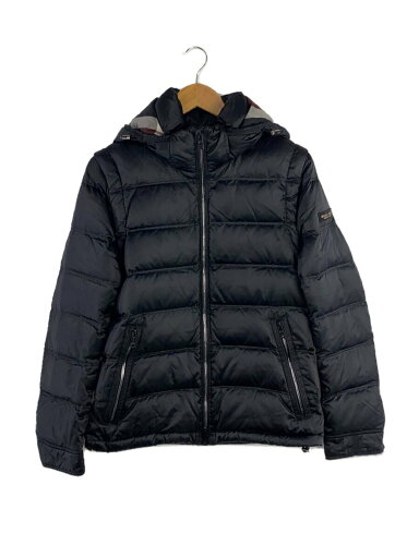【中古】BLACK LABEL CRESTBRIDGE◆ダウンジャケット/M/ナイロン/BLK/51F11-211-09【メンズウェア】 【中古】BLACK LABEL CRESTBRIDGE◆ダウンジャケット/M/ナイロン/BLK/51F11-211-09【メンズウェア】