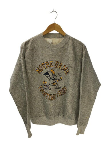 【中古】スウェット/--/コットン/GRY/プリント【メンズウェア】 【中古】スウェット/--/コットン/GRY/プリント【メンズウェア】