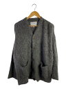 【中古】THE INOUE BROTHERS...◆カーディガン(厚手)/L/アルパカ/GRY/KNIT7_4-SURI-COTTON-CARDIGAN-S【メ...