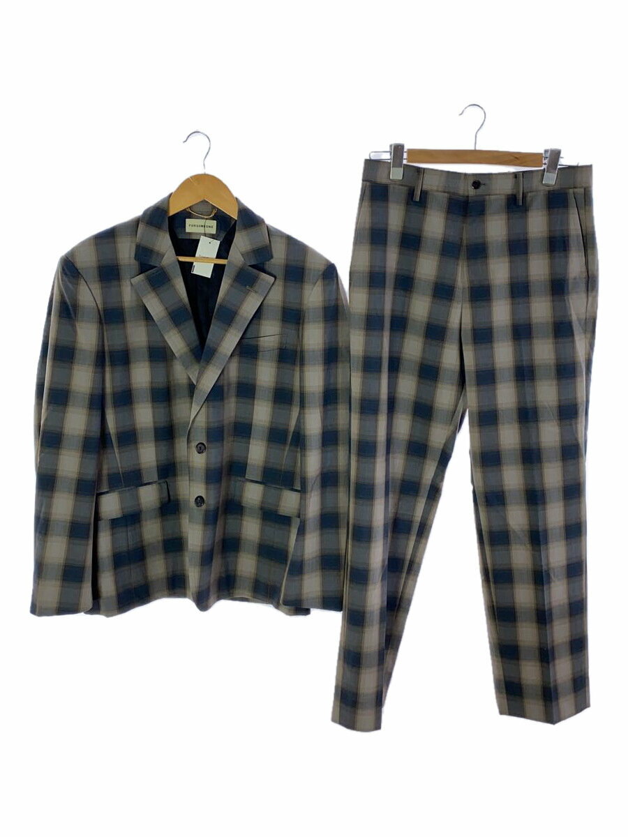 【中古】FORSOMEONE◆OMBLE EVE/セットアップ/48/マルチカラー/78000609 78000610【メンズウェア】