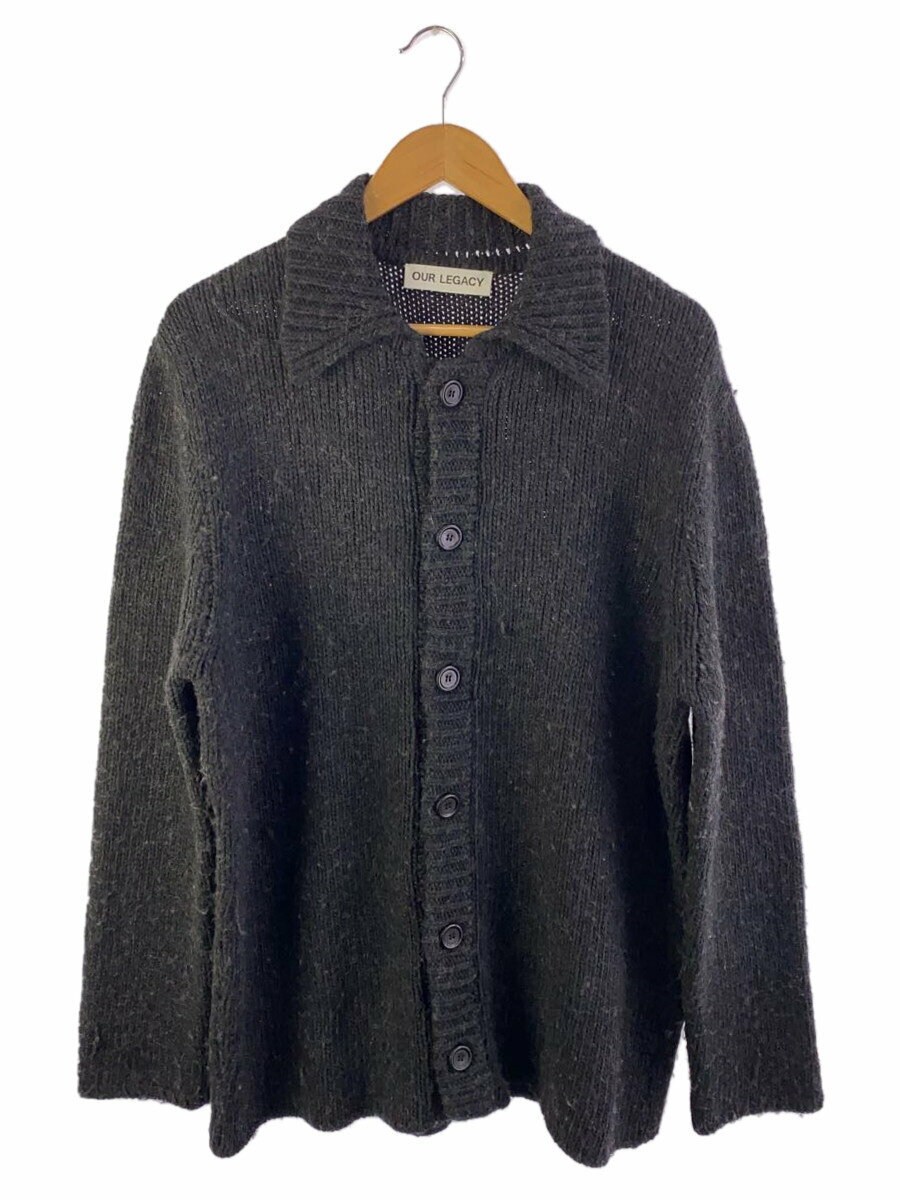 【中古】OUR LEGACY◆カーディガン(厚手)/--/アクリル/GRY/M4233BS/全体的に毛玉有【メンズウェア】