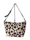 【中古】marimekko◆ショルダーバッグ/--/CRM/花柄【バッグ】(4)