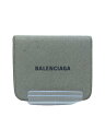 【中古】BALENCIAGA◆2つ折り財布/--/SLV/594216【服飾雑貨他】