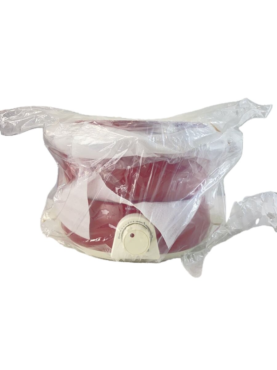 【中古】recolte◆グリル鍋 ポット デュオ フェット RPD-3(R) [レッド]【家電・ビジュアル・オーディオ】