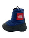 【中古】THE NORTH FACE◆キッズ靴/14cm/ブーツ/NVY/7051729N3X【キッズ】