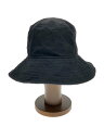 【中古】NEW ERA◆バケットハット/M/コットン/ブラック/メンズ/205791【服飾雑貨他】