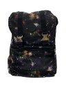 【中古】Kipling◆Kipling/リュック/ポリエステル/ブラック/総柄【バッグ】