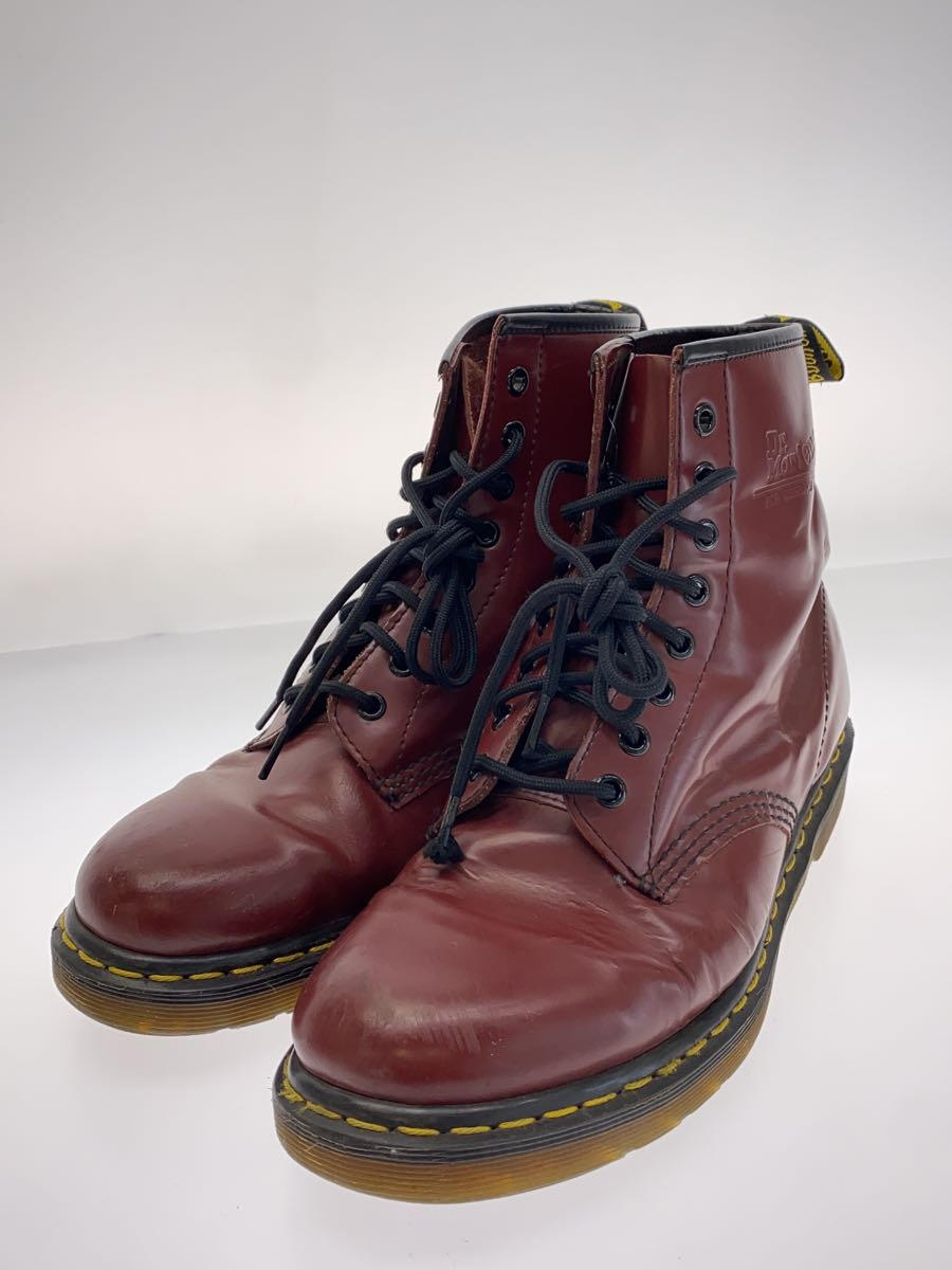 【中古】Dr.Martens◆レースアップブーツ/UK8/BRD/レザー/1460【シューズ】 2