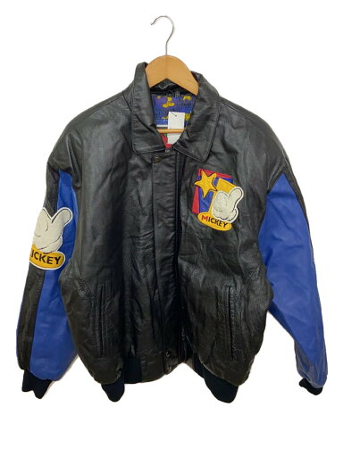 【中古】Disney VINTAGE◆MICKT UNLIMITED MICKEY MOUSE/オールレザースタジャン/L/レザー【メンズウェア】 【中古】Disney VINTAGE◆MICKT UNLIMITED MICKEY MOUSE/オールレザースタジャン/L/レザー【メンズウェア】