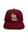 【中古】NEW ERA◆キャップ/7 1/2/ウール/RED/メンズ/208824【服飾雑貨他】