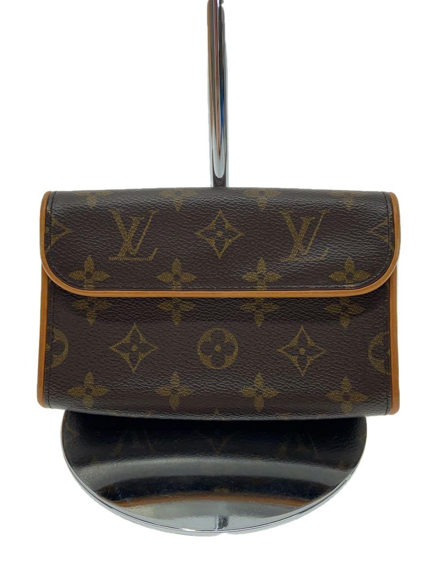 LOUIS VUITTON - 【中古】LOUIS VUITTON◆ポシェット・フロランティーヌ_モノグラム・キャンバス_BRW/PVC/BRW【バッグ】