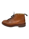 【中古】Tricker’s◆チャッカブーツ/UK9/BRW/レザー/M6077【シューズ】