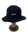 【中古】glamb◆ハット/M/コットン/BLK/無地/メンズ【服飾雑貨他】
