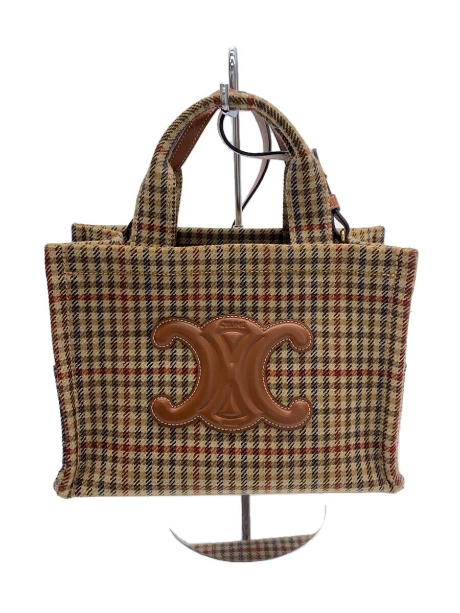 希少 CELINE セリーヌ ウールチェック柄 斜め掛け ショルダー 希少 CELINE セリーヌ ウールチェック柄 斜め掛け ショルダー