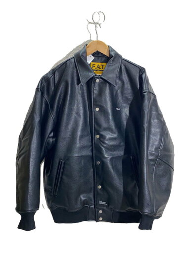 【中古】FAT◆レザージャケット・ブルゾン/--/ポリエステル/BLK/F32320-JK11-AB【メンズウェア】 【中古】FAT◆レザージャケット・ブルゾン/--/ポリエステル/BLK/F32320-JK11-AB【メンズウェア】