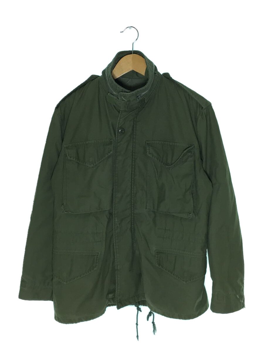 US.ARMY◆ミリタリージャケット/--/コットン/KHK/CONMAR製アルミジップ 60s M-65