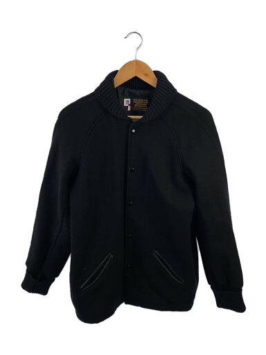 【中古】SKOOKUM◆スタジャン/38/ウール/BLK【メンズウェア】 【中古】SKOOKUM◆スタジャン/38/ウール/BLK【メンズウェア】