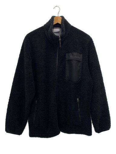 【中古】Columbia◆Sugar Dome Jacket/フリースジャケット/L/ポリエステル/BLK/PM1588【メンズウェア】 【中古】Columbia◆Sugar Dome Jacket/フリースジャケット/L/ポリエステル/BLK/PM1588【メンズウェア】