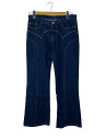 【中古】Knuth Marf◆bell bottom denim pants/ボトム/S/デニム/IDG/KM25SPG05【レディースウェア】