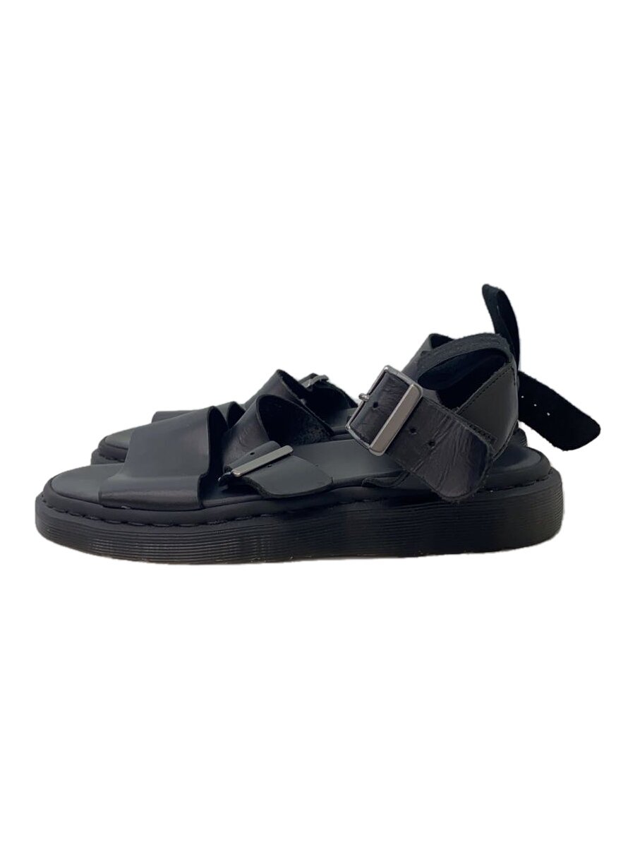 Holly'S Sole - 【中古】Dr.Martens◆サンダル/US9/BLK/レザー【シューズ】