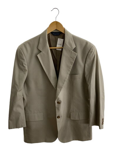 【中古】BROOKS BROTHERS◆テーラードジャケット/--/コットン/BEG/19-16-2708【メンズウェア】 【中古】BROOKS BROTHERS◆テーラードジャケット/--/コットン/BEG/19-16-2708【メンズウェア】