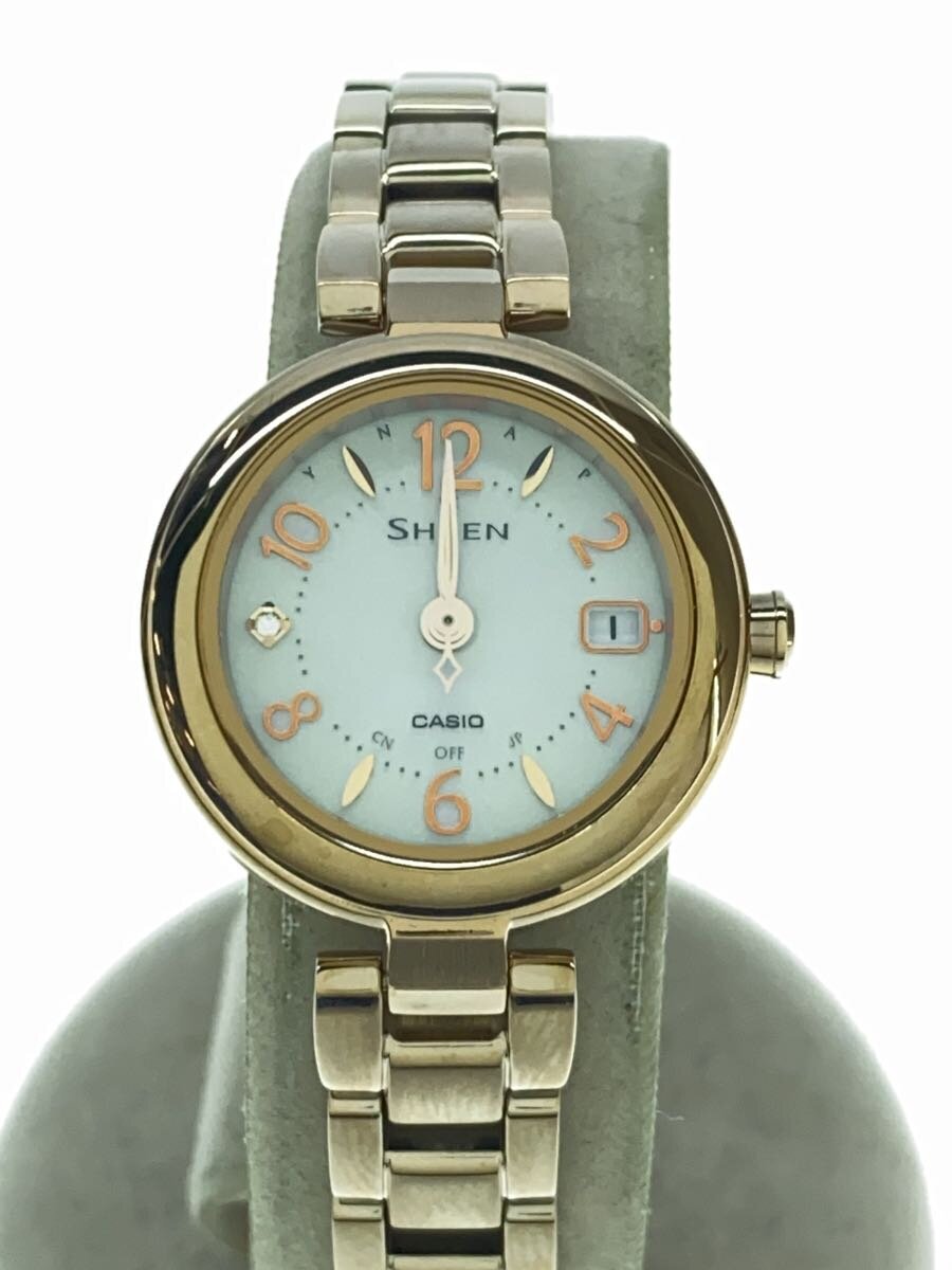 Other - 【中古】CASIO◆ソーラー腕時計_SHEEN/アナログ【服飾雑貨他】