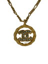 【中古】CHANEL◆ネックレス/--/GLD/トップ有/レディース【服飾雑貨他】