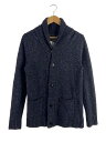 【中古】JOSEPH HOMME◆カーディガン(薄手)/46/ウール/NVY/無地【メンズウェア】