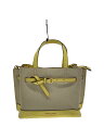 【中古】MICHAEL KORS◆ハンドバッグ/--/YLW/無地【バッグ】(4)