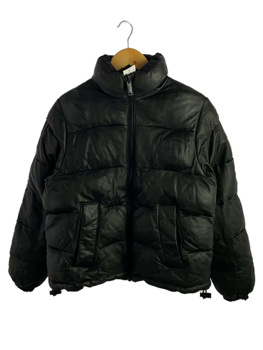 【中古】HELLY HANSEN◆ダウンジャケット/--/--/BLK/無地【メンズウェア】