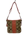 【中古】COACH◆ショルダーバッグ/CML/総柄/F1376-F21905【バッグ】