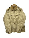 【中古】POLO JEANS CO.◆ジャケット/L/コットン/ベージュ/JR-MJ-HWE-2070【メンズウェア】