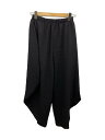 【中古】ENFOLD◆ボトム/38/ポリエステル/BLK/300GS231-1680/CIRCLE DRAPE PANTS【レディースウェア】