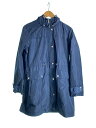 【中古】LAUREN RALPH LAUREN◆ナイロンフーデッドコート/S/ナイロン/NVY【レディースウェア】(4)