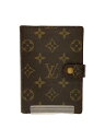 【中古】LOUIS VUITTON◆アジェンダPM_モノグラム_BRW/PVC/BRW/総柄/レディース【服飾雑貨他】(3)