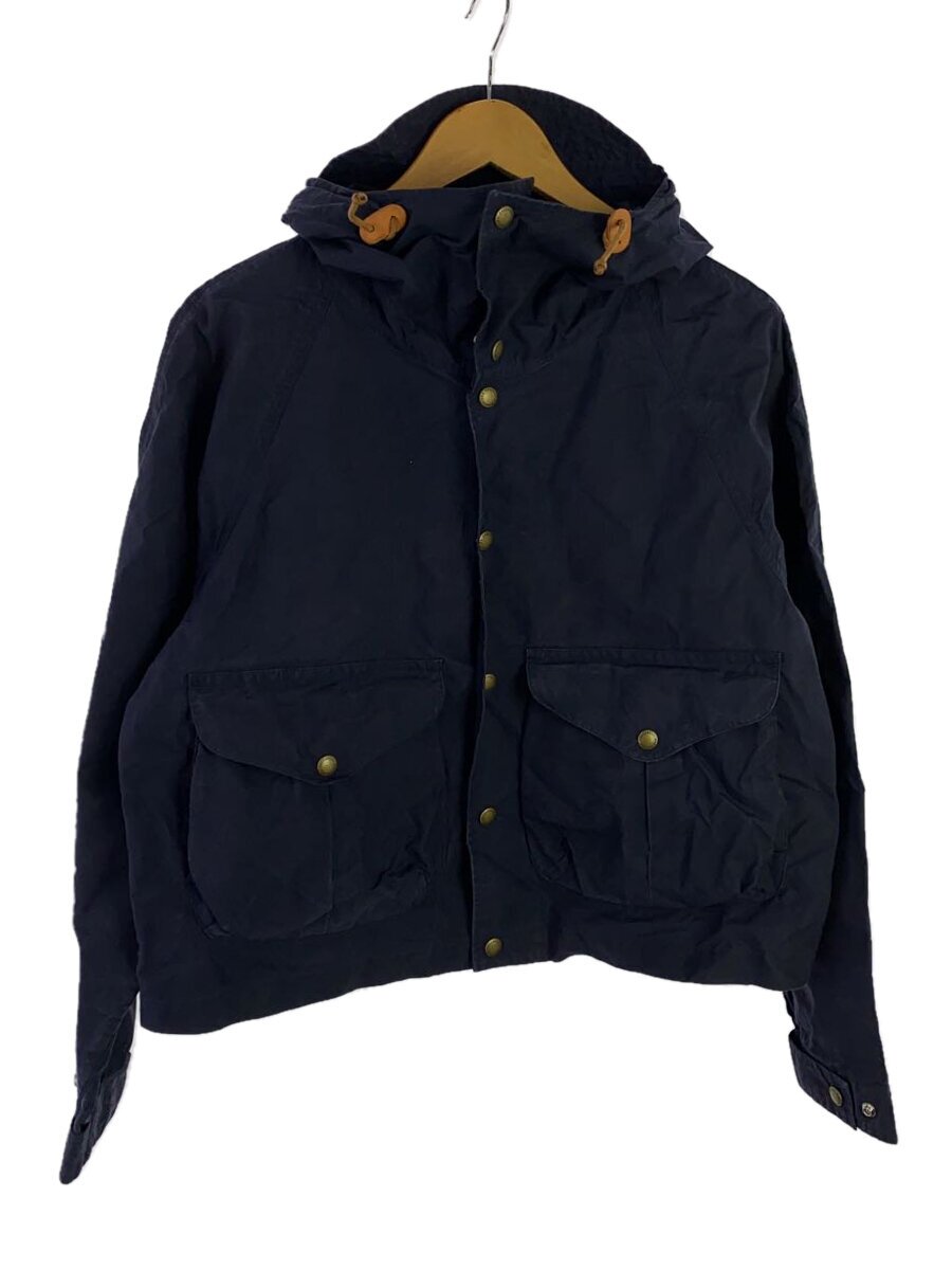 MANIFATTURA CECCARELLI◆マウンテンパーカ/38/コットン/NVY/無地/6061/スナップボタン式