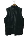 【中古】Barbour◆95年製/A225 WESTMORLAND/ベスト/L/コットン/グレー/無地/オイルドベスト【メンズウェア】