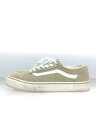 【中古】VANS◆ローカットスニーカー/23.5cm/CRM/スウェード/84501【シューズ】