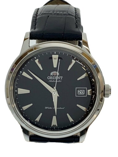 【中古】ORIENT◆自動巻腕時計/アナログ/レザー/BLK/BLK/SS/AC00-C0-BB8E0049【服飾雑貨他】 【中古】ORIENT◆自動巻腕時計/アナログ/レザー/BLK/BLK/SS/AC00-C0-BB8E0049【服飾雑貨他】