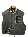 【中古】etsinta◆ベスト/one/レザー/BLK/無地【レディースウェア】