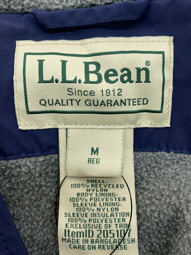 【中古】L.L.Bean◆ジャケット/M/ナイロン/NVY/205107【メンズウェア】