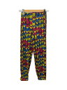 【中古】PLEATS PLEASE ISSEY MIYAKE◆ボトム/2/ポリエステル/マルチカラー/総柄/JF445【レディースウェア】
