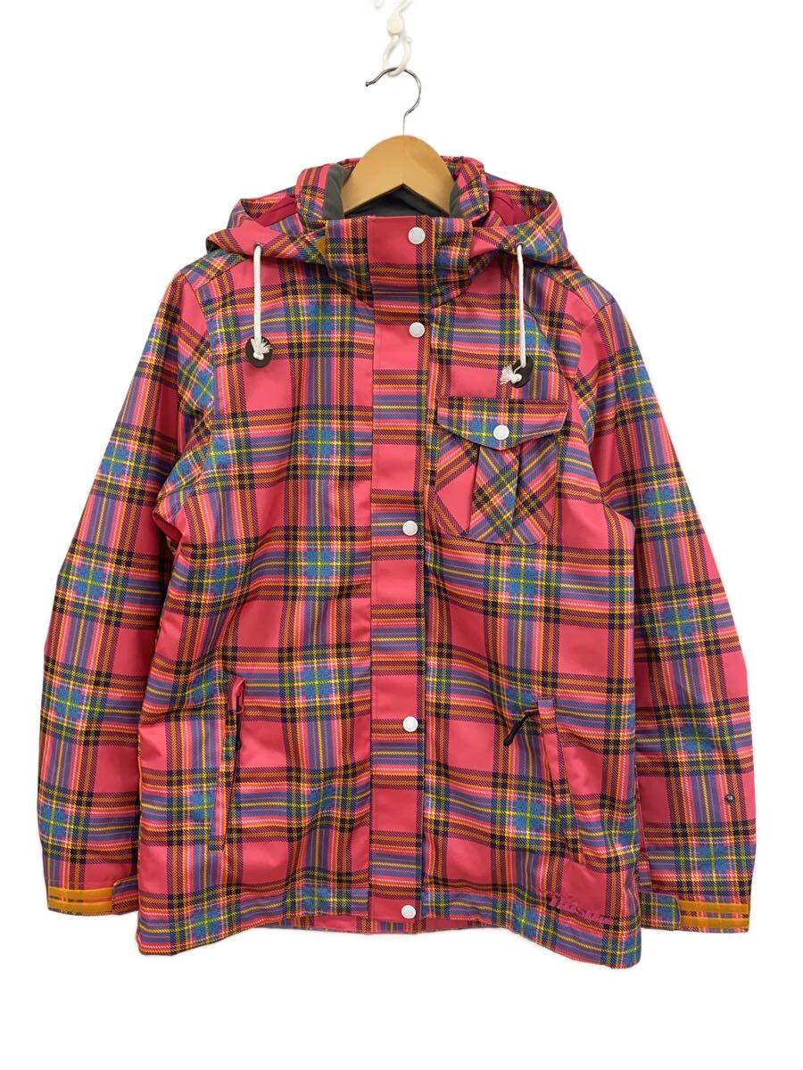 【中古】ONYONE◆ウェアー/ジャケット/O/ピンク/チェック/RUS87022//【スポーツ】