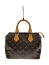 【中古】LOUIS VUITTON◆2)スピーディ25_モノグラム・キャンバス_BRW/PVC/BRW【バッグ】
